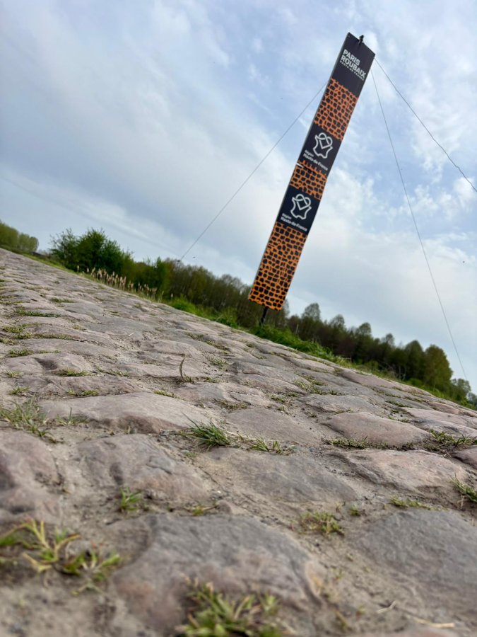 Cyril et Bertrand au Paris-Roubaix